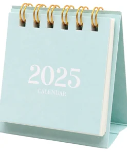 Lịch Lò Xo Để Bàn Mini 2025 - Size XS - 7 x 6.5 cm - Linh Lan